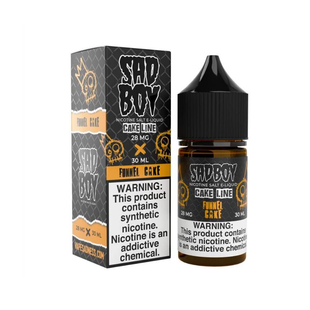 Funnel Cake | Sadboy Salts | 30mL 28mg with packaging