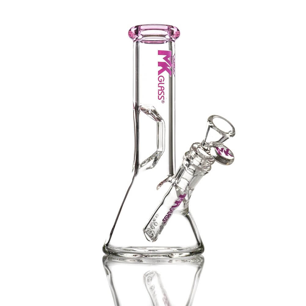 MKGlass MK8 Ice Catcher Breaker 8″ Water Pipe Pink