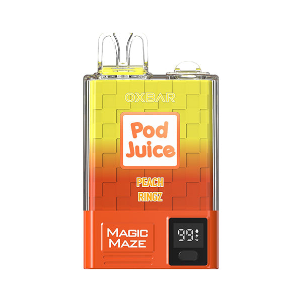 Oxbar Magic Maze Pro Disposable Peach Ringz