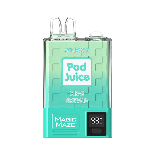 Oxbar Magic Maze Pro Disposable Clear Emerald