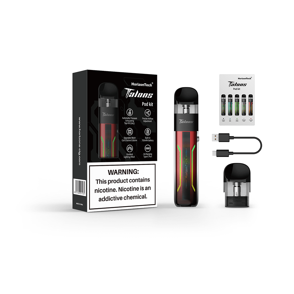 HorizonTech Talons Starter Kit Cinnabar Red