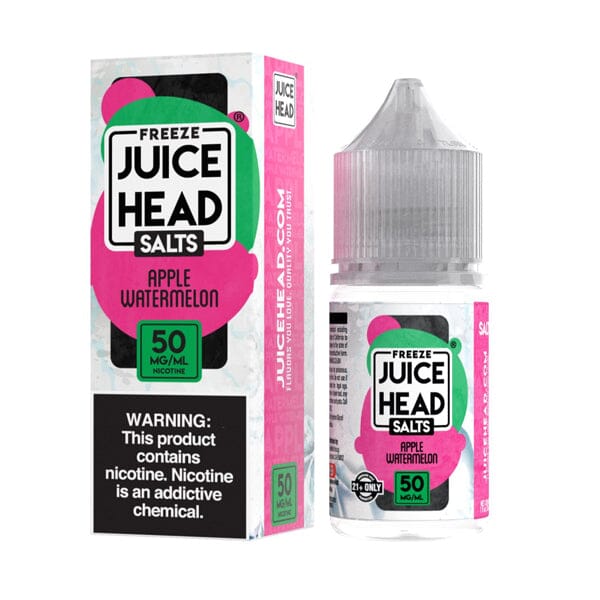 Apple Watermelon Freeze | Juice Head Salts | 30mL 50mg bottle with packaging