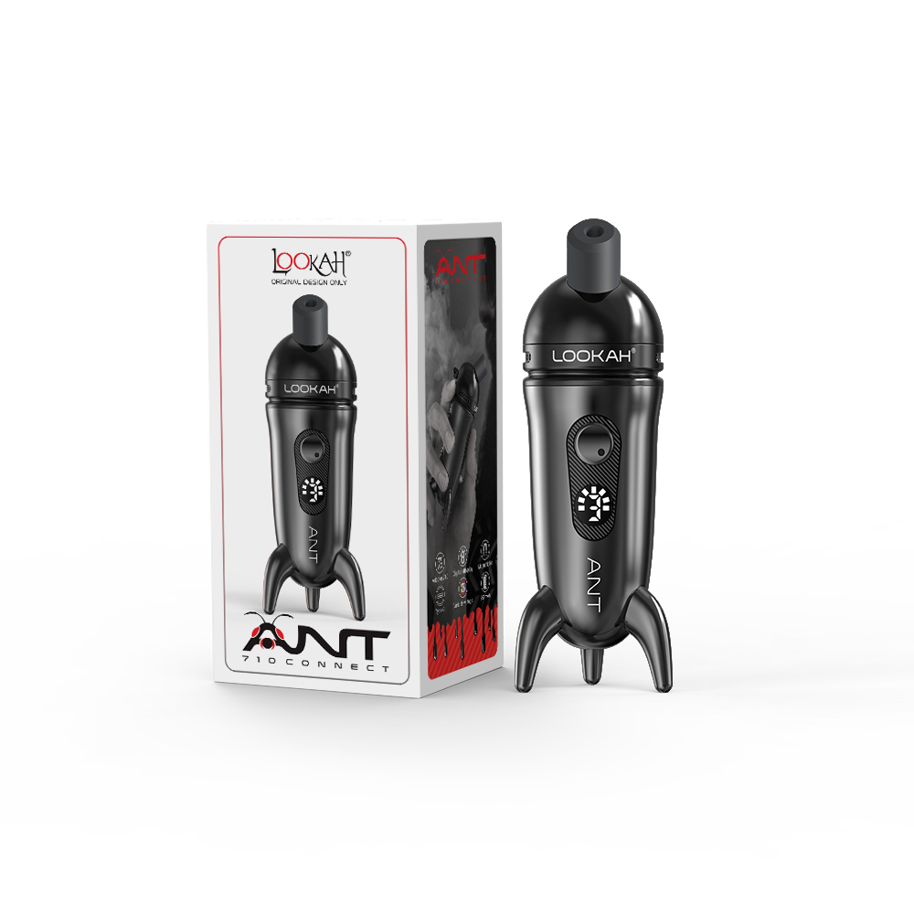 Lookah Ant 710 Battery Mod Black with packaging