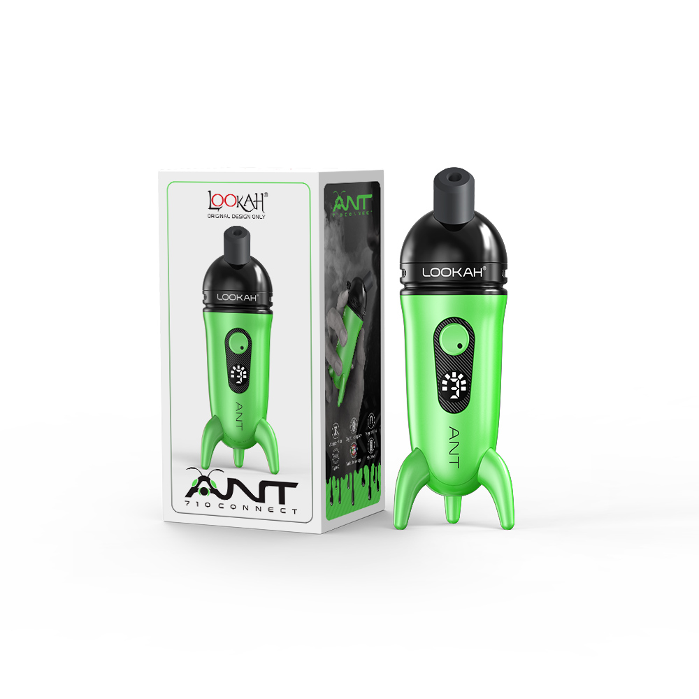 Lookah Ant 710 Battery Mod Green with packaging