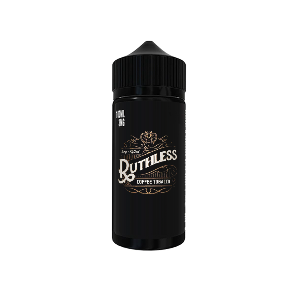 Coffee Tobacco | Ruthless | 100mL 3mg bottle