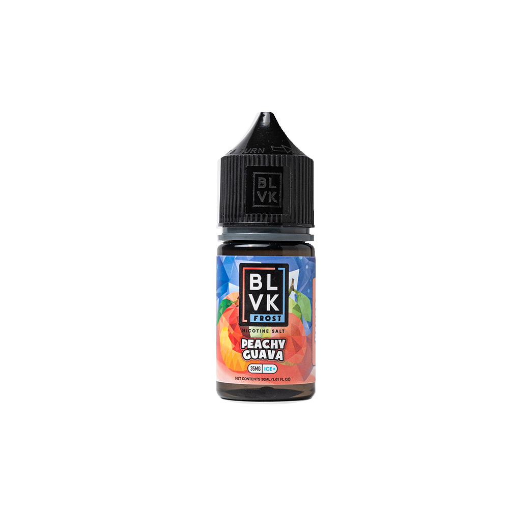 Peachy Guava Ice | BLVK Salts | 30mL 35mg bottle