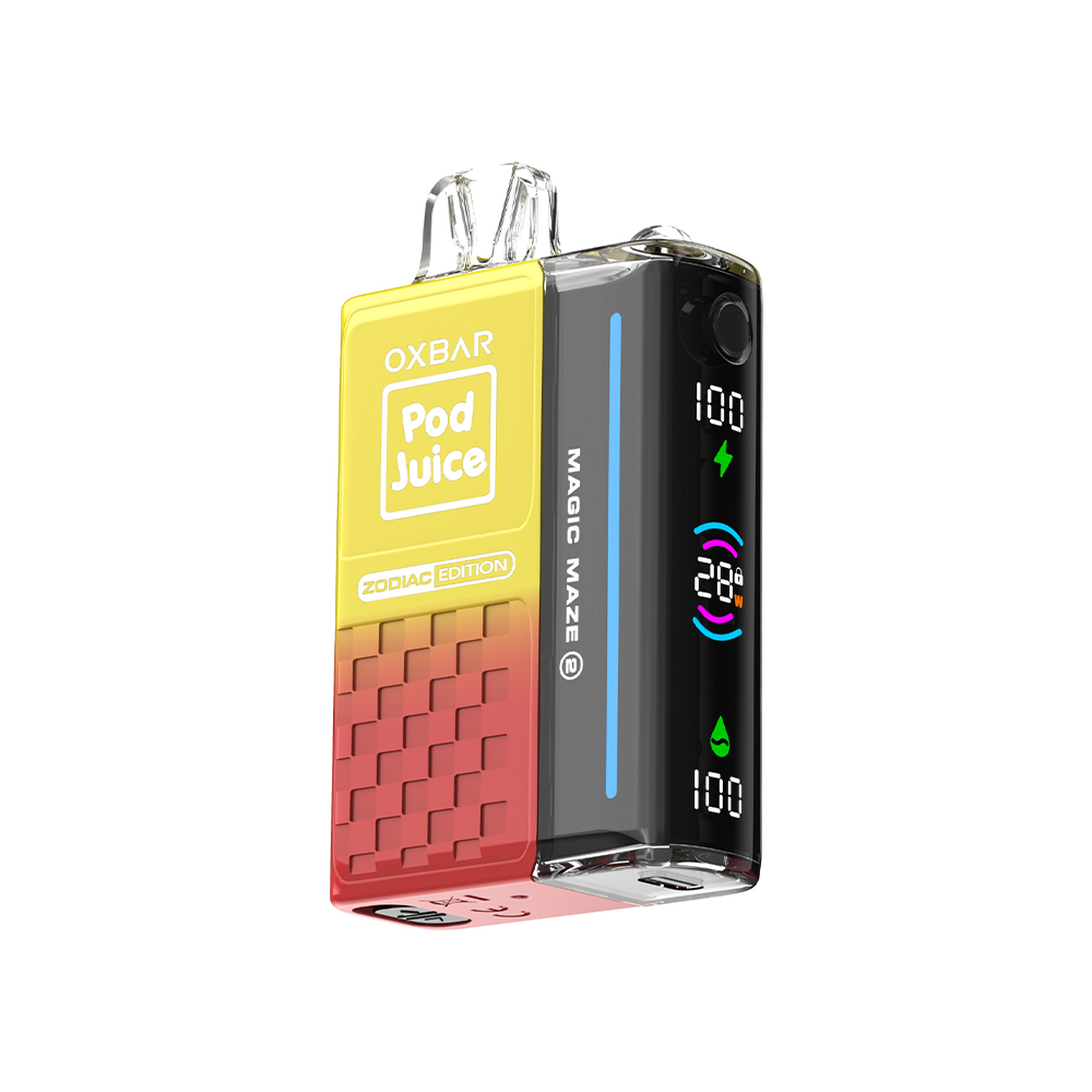 Oxbar Magic Maze 2.0 Pod Juice E-Cig Disposable 30000 Puffs 13mL 50mg Fruity Pebz