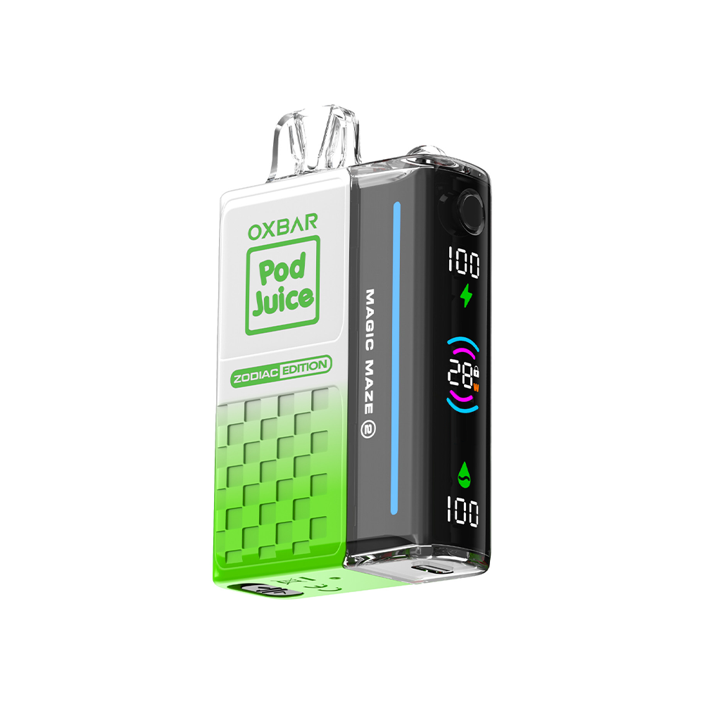 Oxbar Magic Maze 2.0 Pod Juice E-Cig Disposable 30000 Puffs 13mL 50mg Jewel Mint