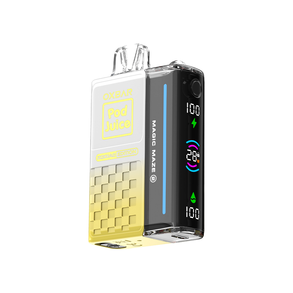 Oxbar Magic Maze 2.0 Pod Juice E-Cig Disposable 30000 Puffs 13mL 50mg White Gummy Ice