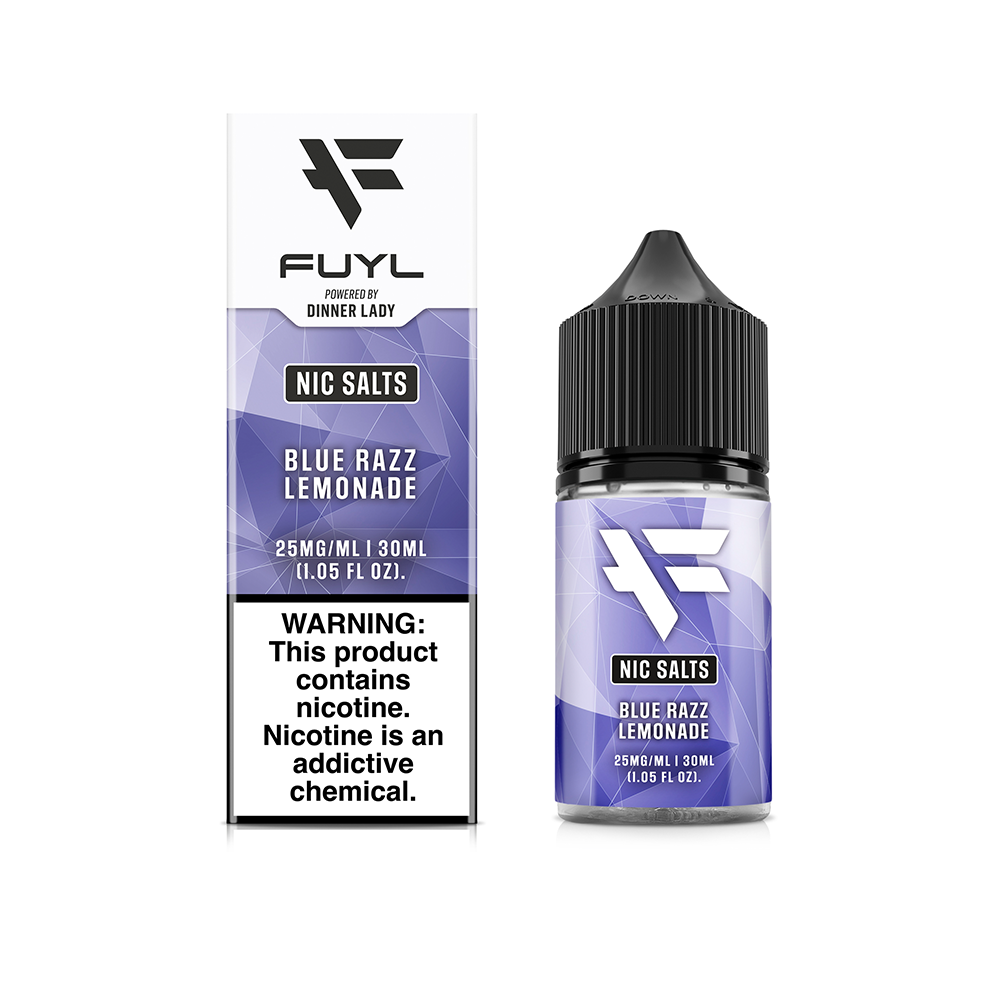 Blue Razz Lemonade | Fuyl Salts | 30mL with packaging