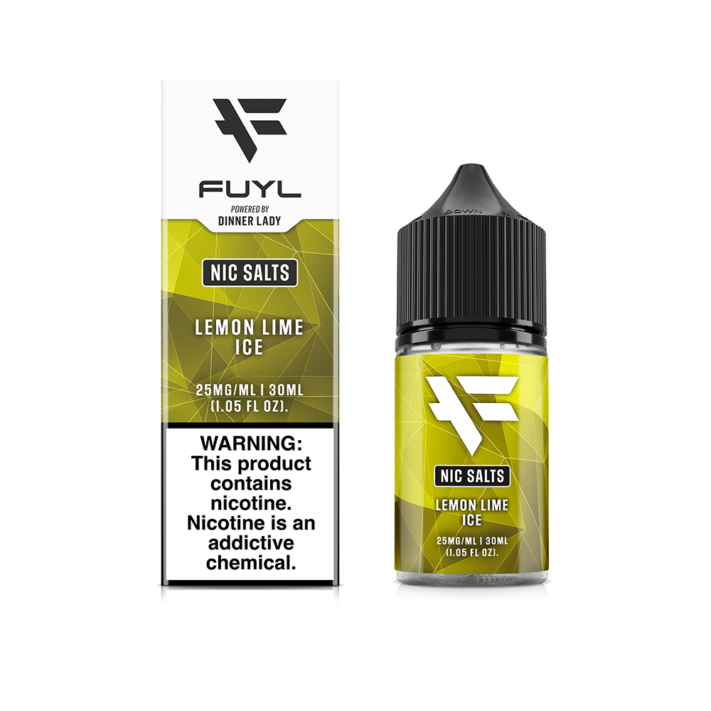 Lemon Lime Ice | Fuyl Salts | 30mL with packaging