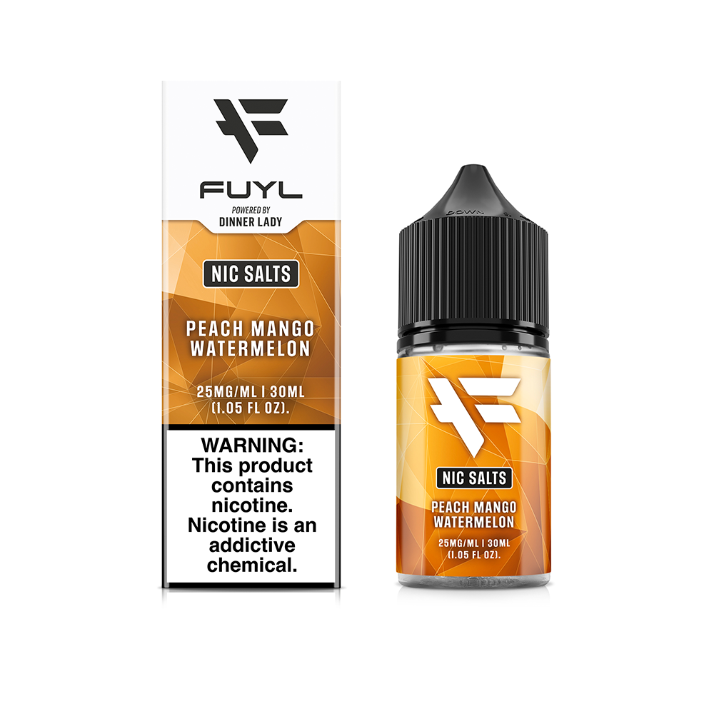 Peach Mango Watermelon | Fuyl Salts | 30mL with packaging