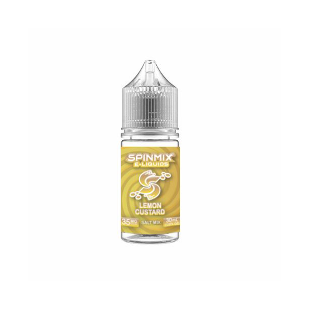 Lemon Custard | Spinmix Salts | 30mL bottle