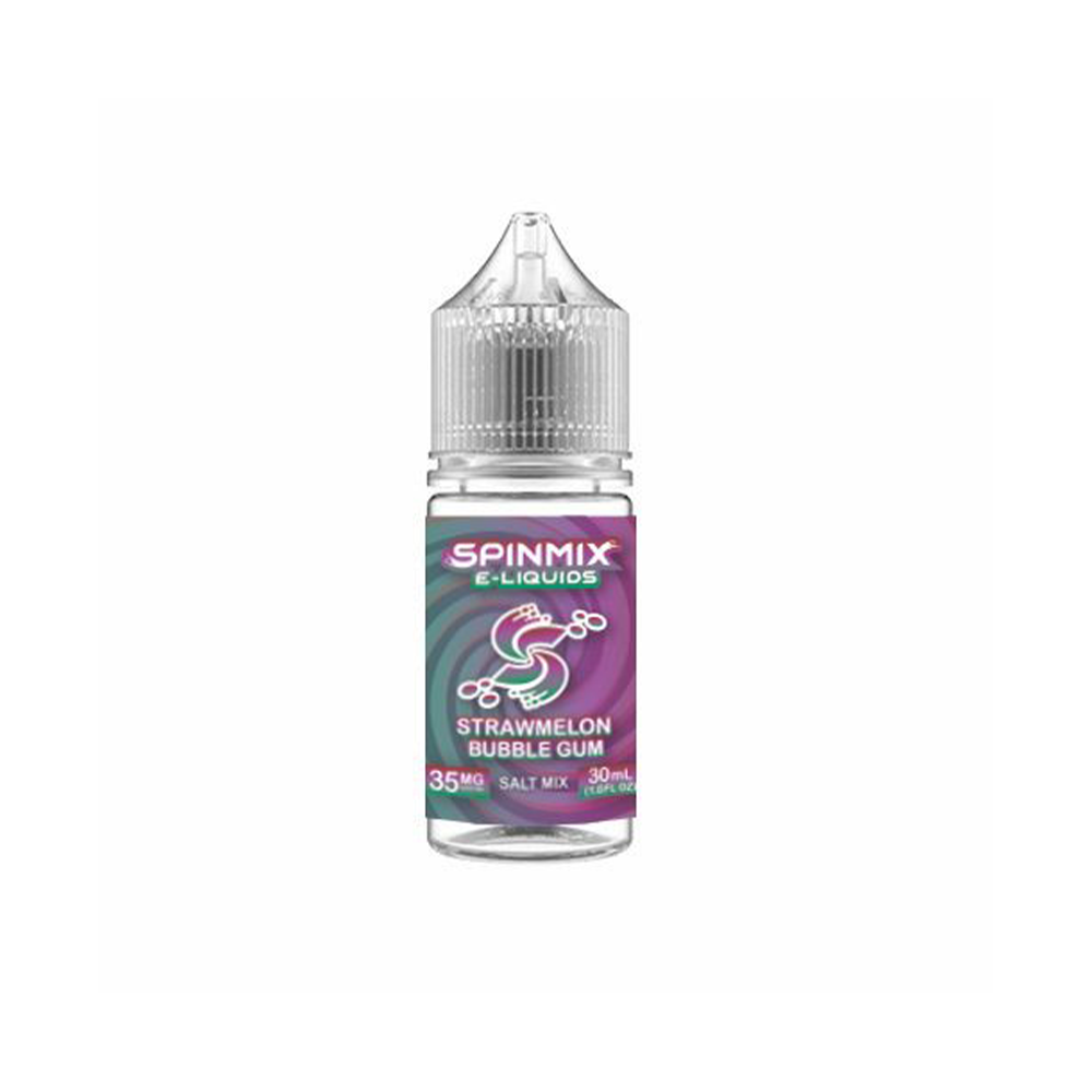 Strawmelon Bubble Gum | Spinmix Salts | 30mL bottle