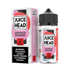 Watermelon Strawberry Freeze | Juice Head | 100mL 3mg with packaging