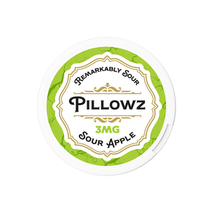 Pillowz TFN Nicotine Pouches (20ct Can)(5-Can Pack) 3mg Sour Apple