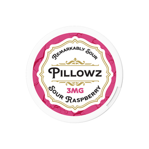 Pillowz TFN Nicotine Pouches (20ct Can)(5-Can Pack) 3mg Sour Raspberry