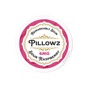 Pillowz TFN Nicotine Pouches (20ct Can)(5-Can Pack) 6mg Sour Raspberry