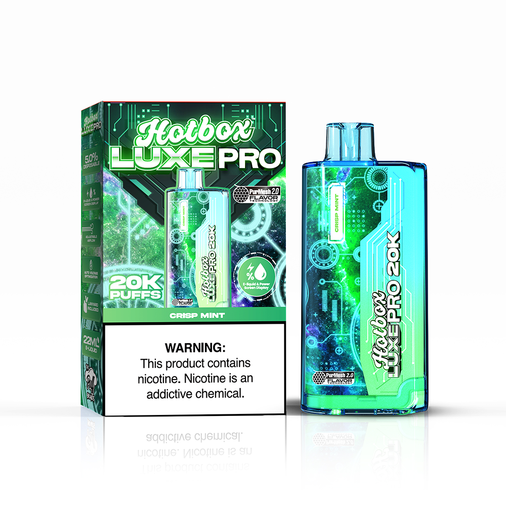 Puff Labs Hotbox Luxe Pro Disposable Crisp Mint