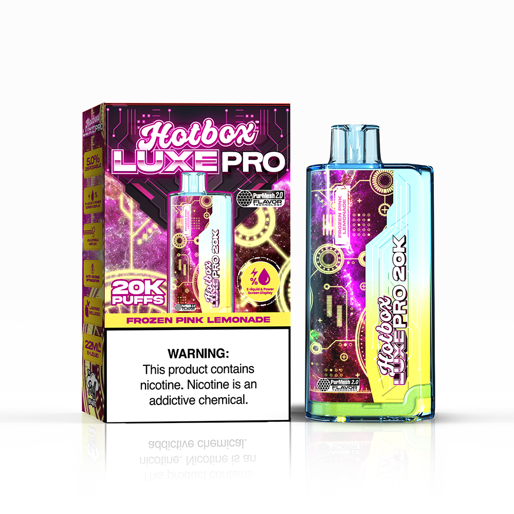 Puff Labs Hotbox Luxe Pro Disposable Frozen Pink Lemonade