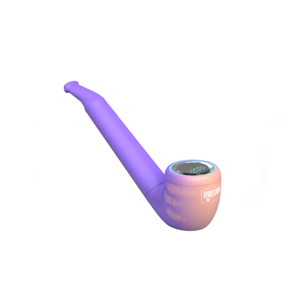 Luzid Kart Pipe 510 Battery Mod | 650mAh Purple/Orange