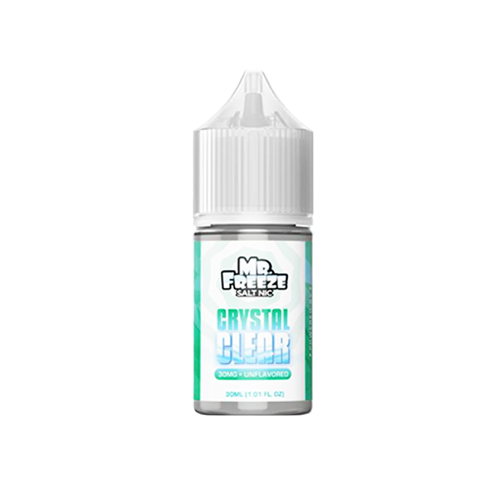 Crystal Clear | Mr. Freeze Salts | 30mL 30mg bottle