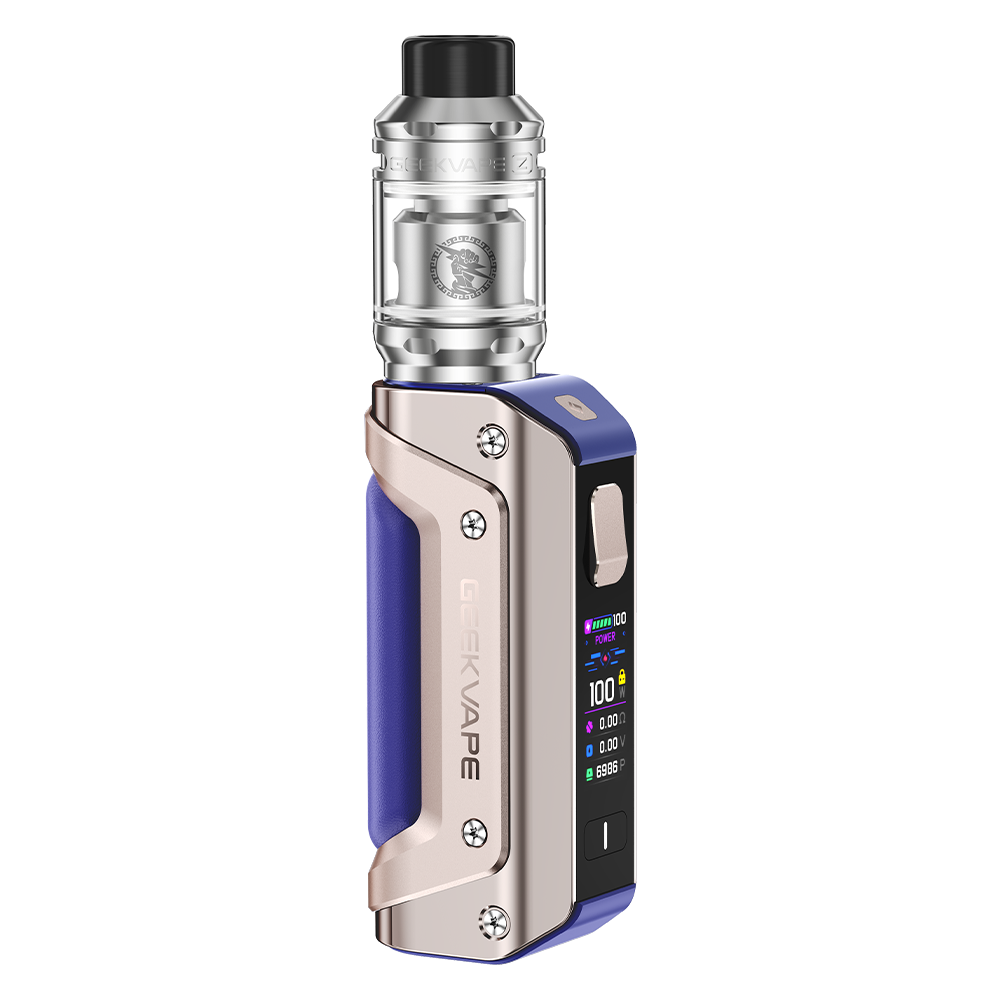 Geekvape Aegis Solo 3 Starter Kit (Built In Battery) Golden Blue