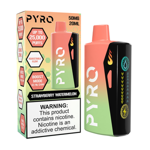 Pyro Boost Disposable Strawberry Watermelon with packaging