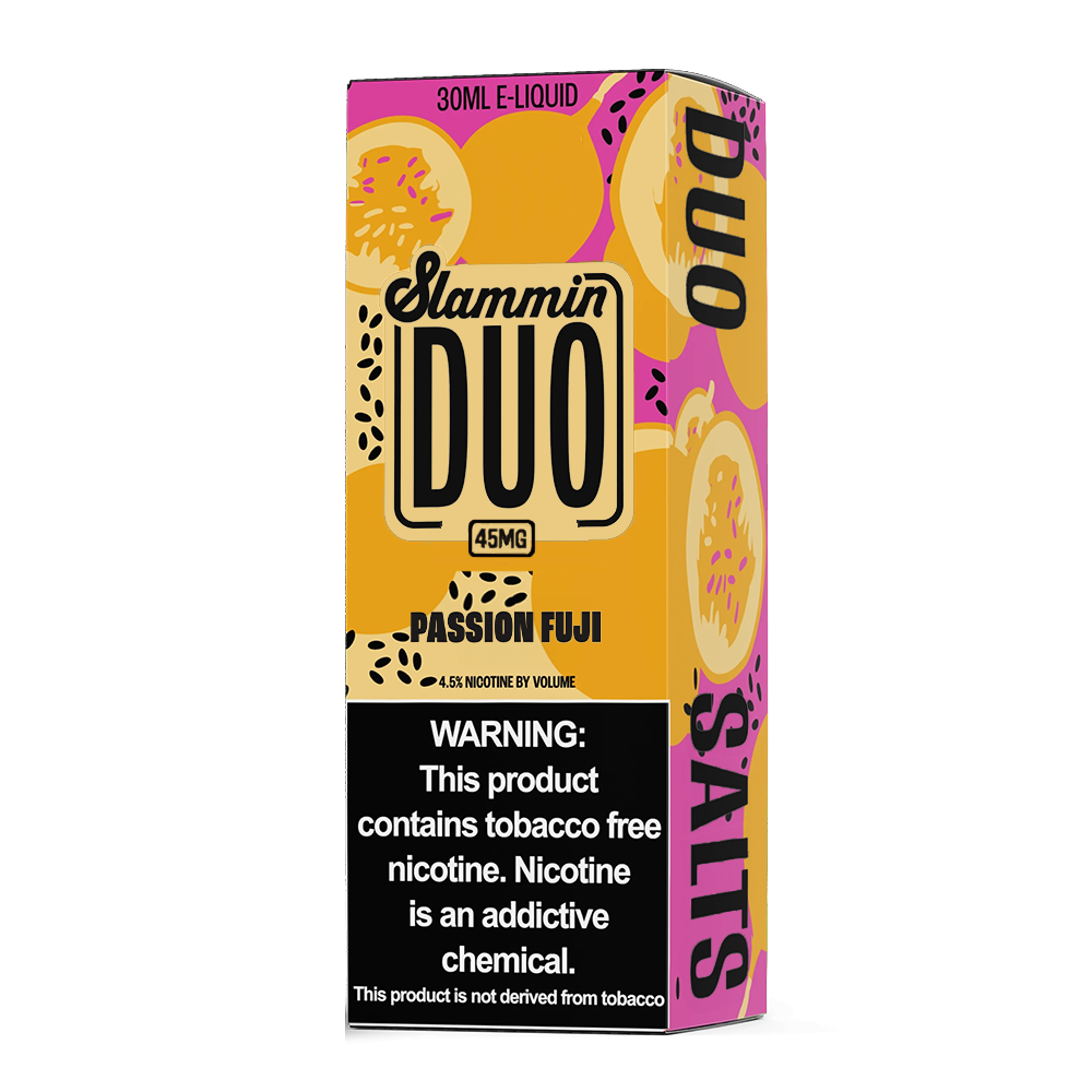 Passionfruit Fuji | Slammin Duo Salts | 30mL with packaging