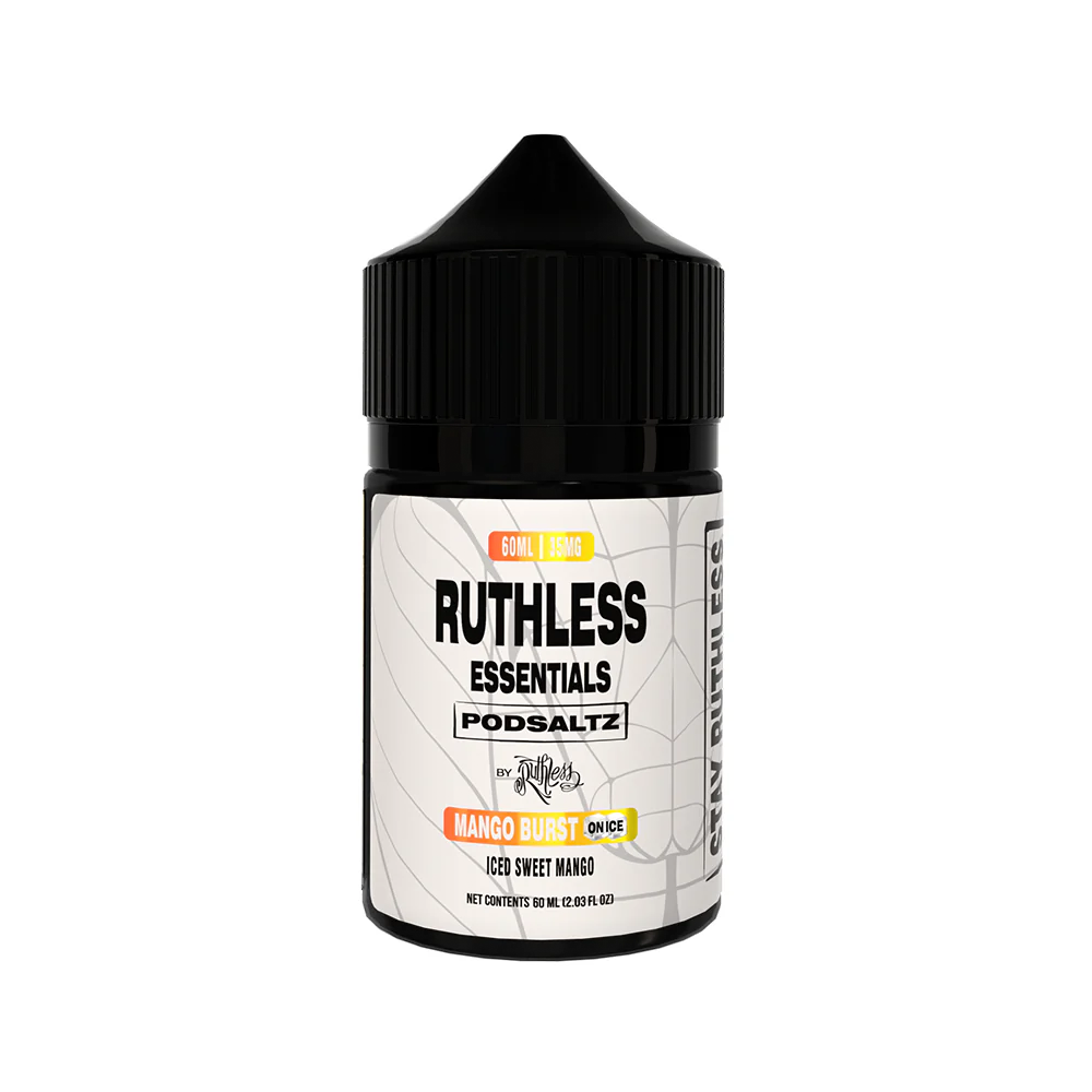 Mango Burst On Ice | Ruthless Essentials Salts | 60mL bottle only