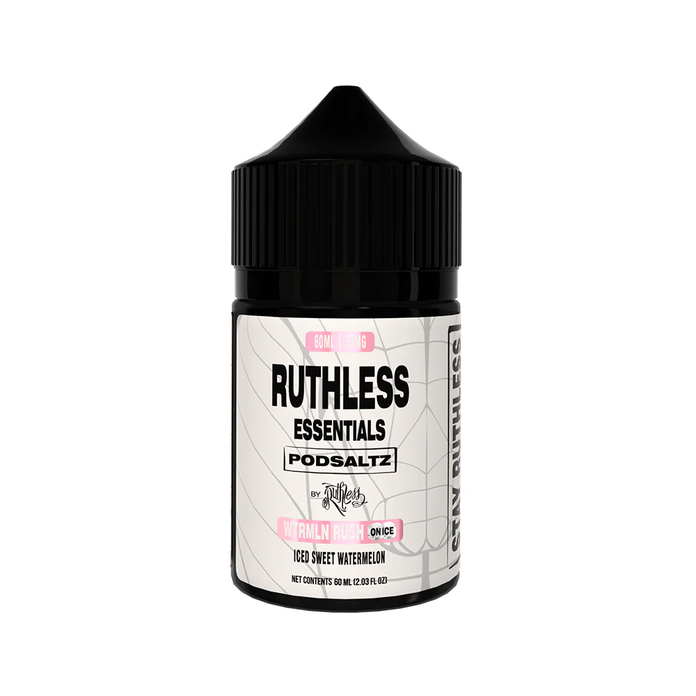 Watermelon Rush On Ice | Ruthless Essentials Salts | 60mL bottle only