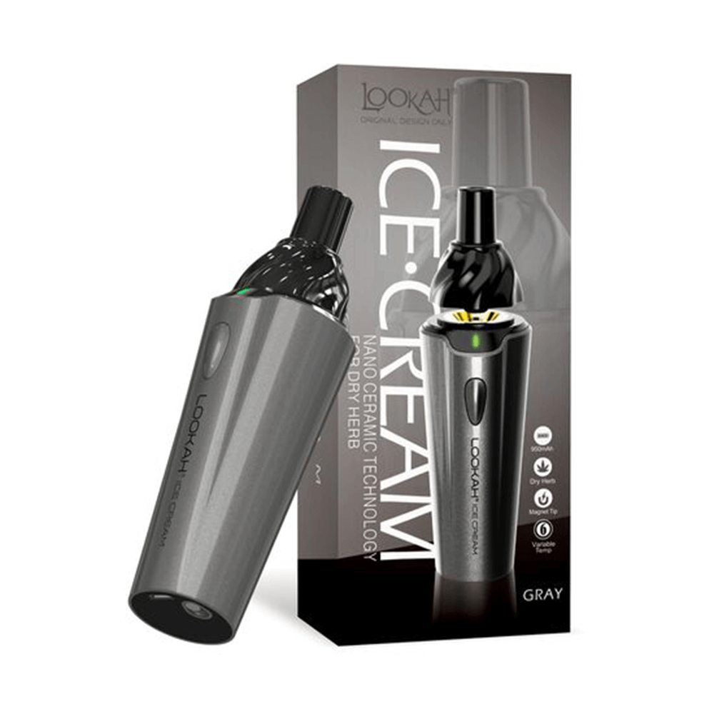 Lookah Icecream Dry Herb Vaporizer | Gray