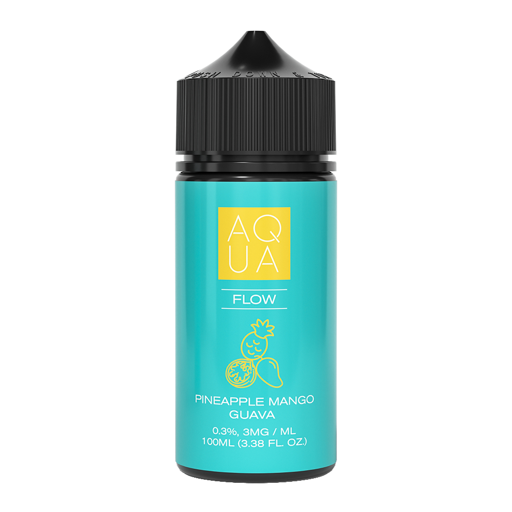 Flow Aqua 100mL 3mg bottle