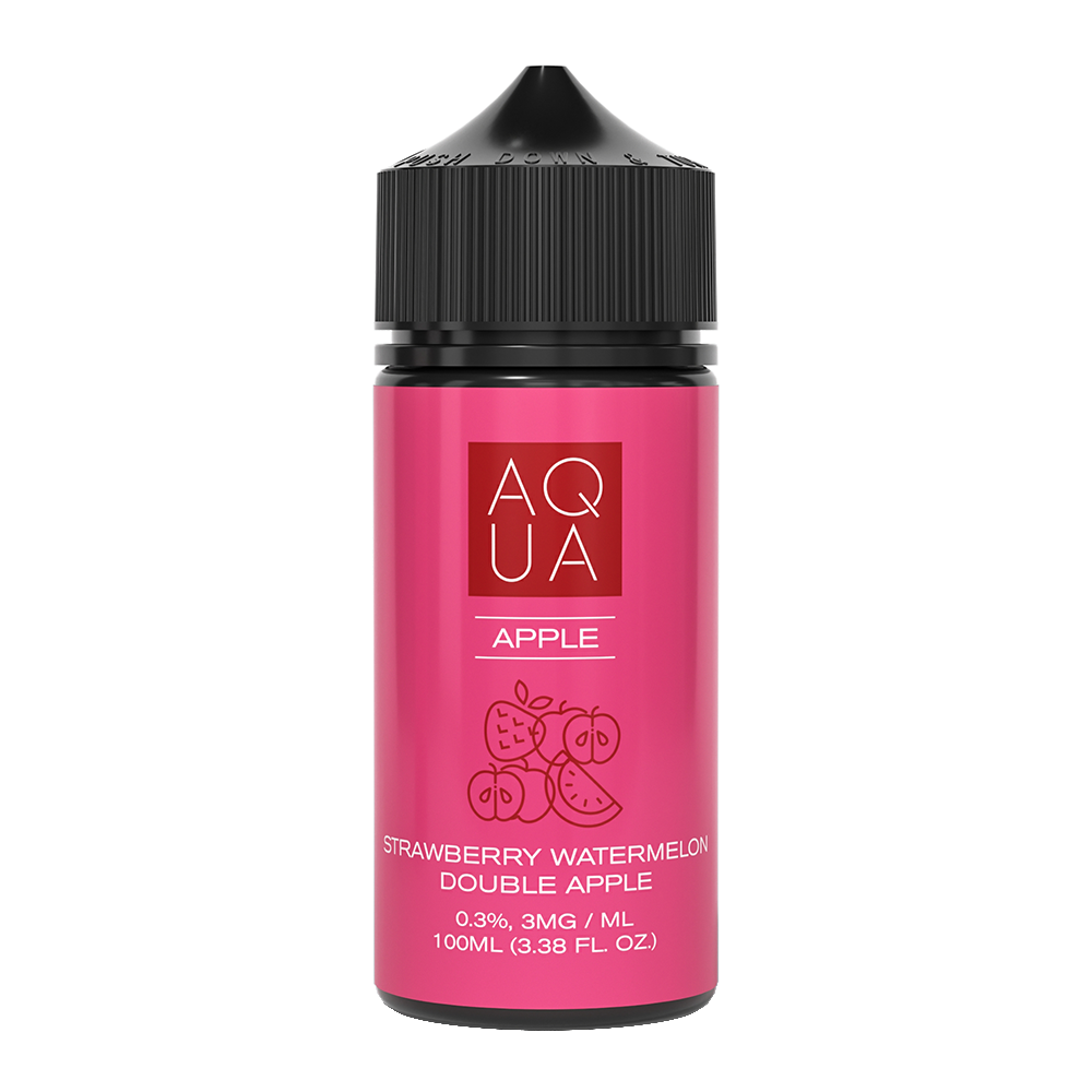 Pure Apple Aqua 100mL 3mg bottle