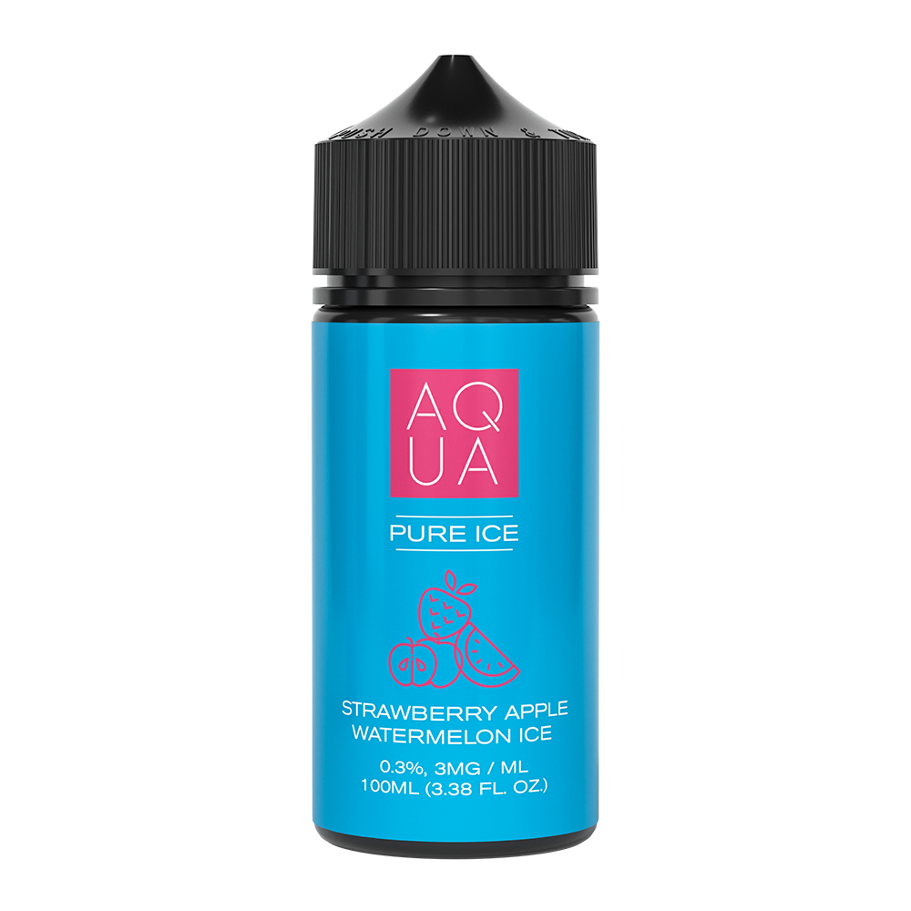 Pure Menthol Aqua 100mL 3mg bottle