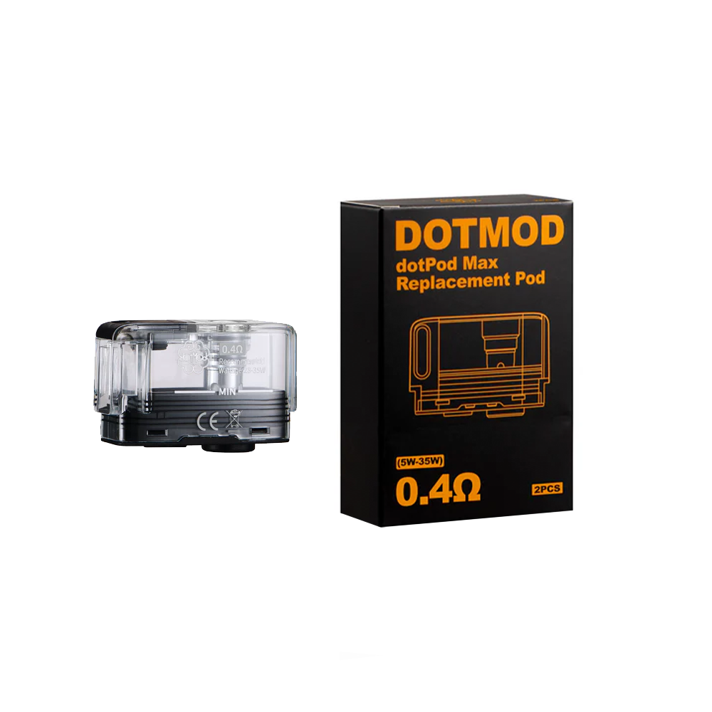 Dotmod DotPod Max Replacement Pods - 0.4ohm