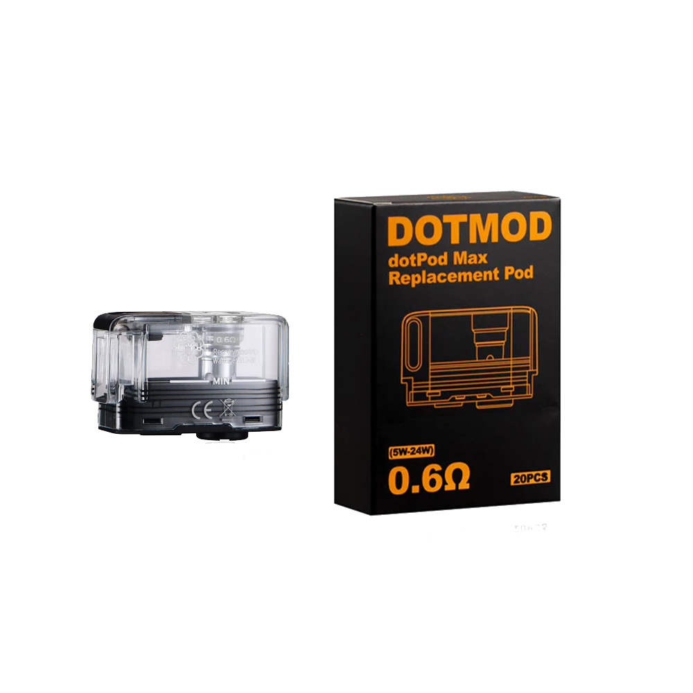 Dotmod DotPod Max Replacement Pods- 0.6 ohm