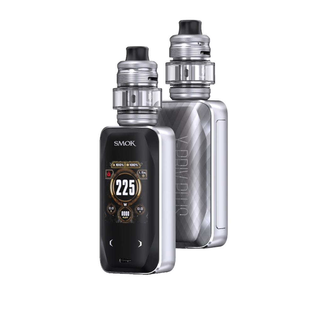 SMOK X-Priv Plus Starter Kit Silver Lines