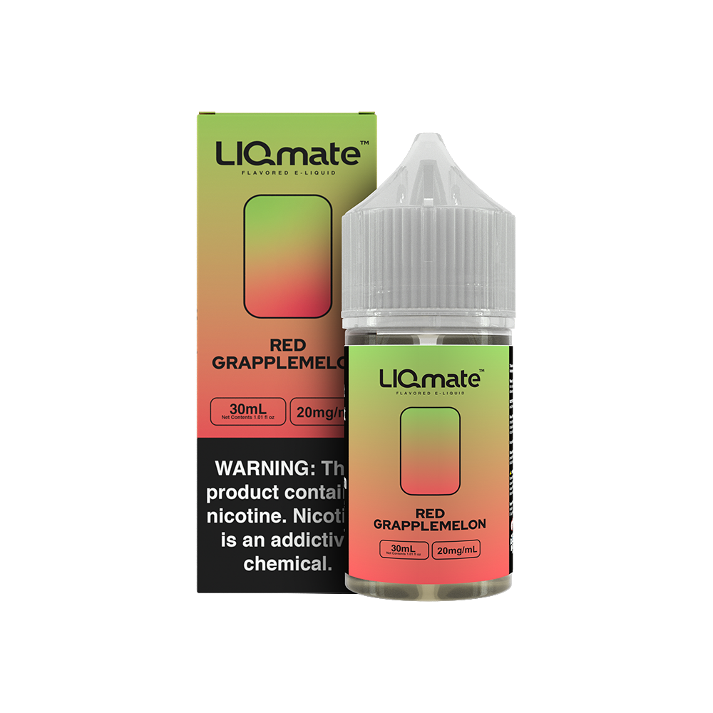 7Daze Red Grapplemelon Liqmate Series 30mL Salt Nicotine Vape Juice 20mg bottle with packaging