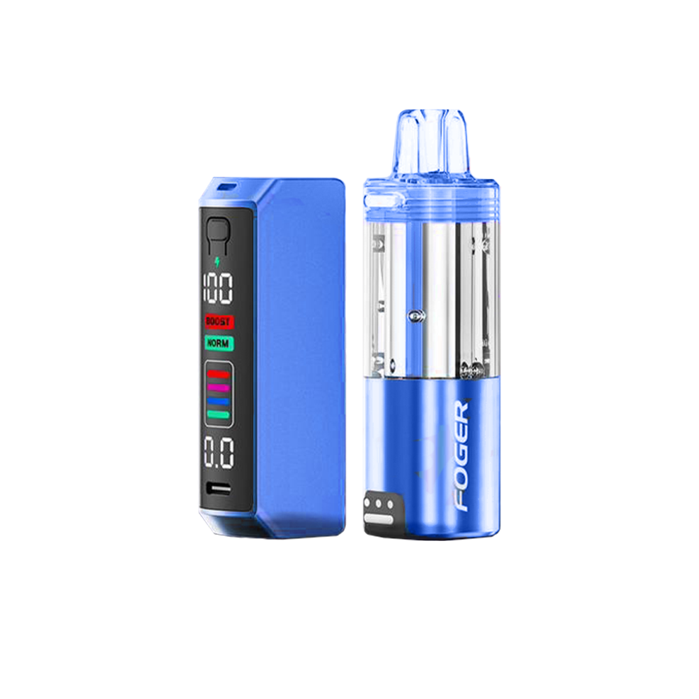 Foger Switch Pro E-Cig Disposable 30000 Puff 19mL 50mg Blue Razz Ice