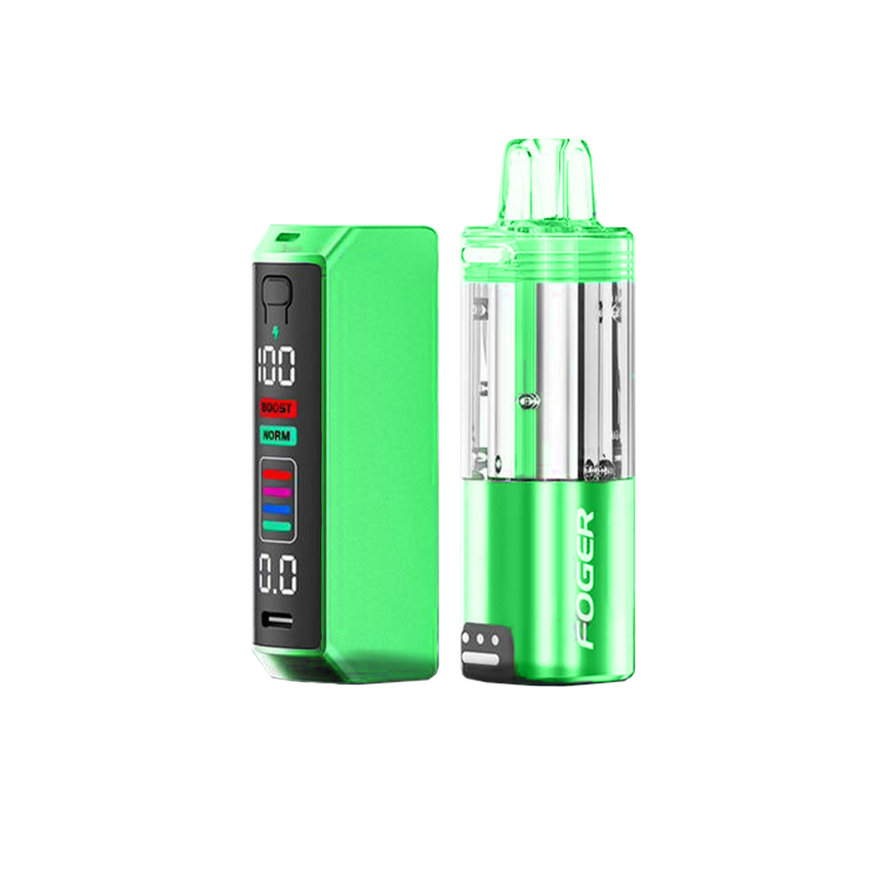 Foger Switch Pro E-Cig Disposable 30000 Puff 19mL 50mg Sour Apple Ice