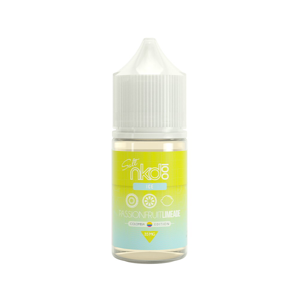 Naked 100 Passion Fruit Limeade 30mL Salt Nicotine Vape Juice 35mg bottle