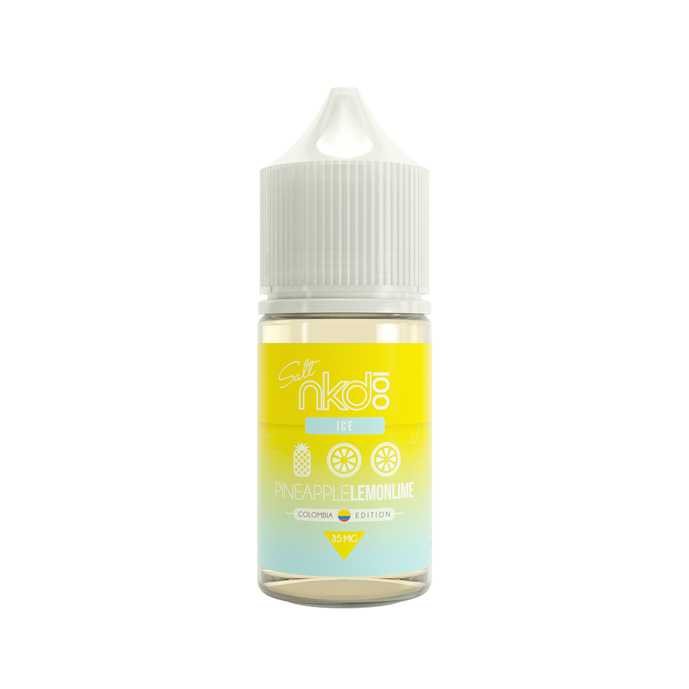 Naked 100 Pineapple Lemon Lime 30mL Salt Nicotine Vape Juice 35mg bottle