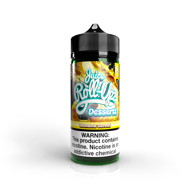 Juice Roll Upz Banana Cereal Dessertz Series 120mL Freebase Vape Juice 3mg bottle