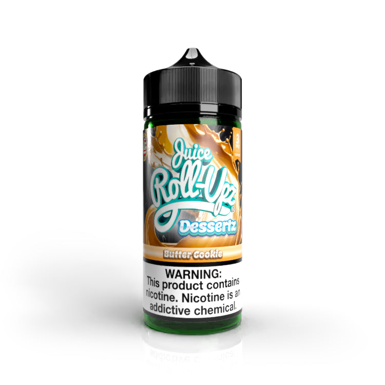 Juice Roll Upz Butter Cookie Dessertz Series 120mL Freebase Vape Juice 3mg bottle