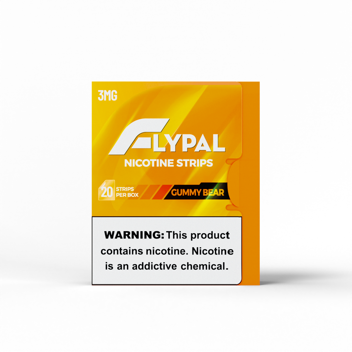 Flypal Nicotine Strips (20ct Boxes) 5pc Display Gummy Bear