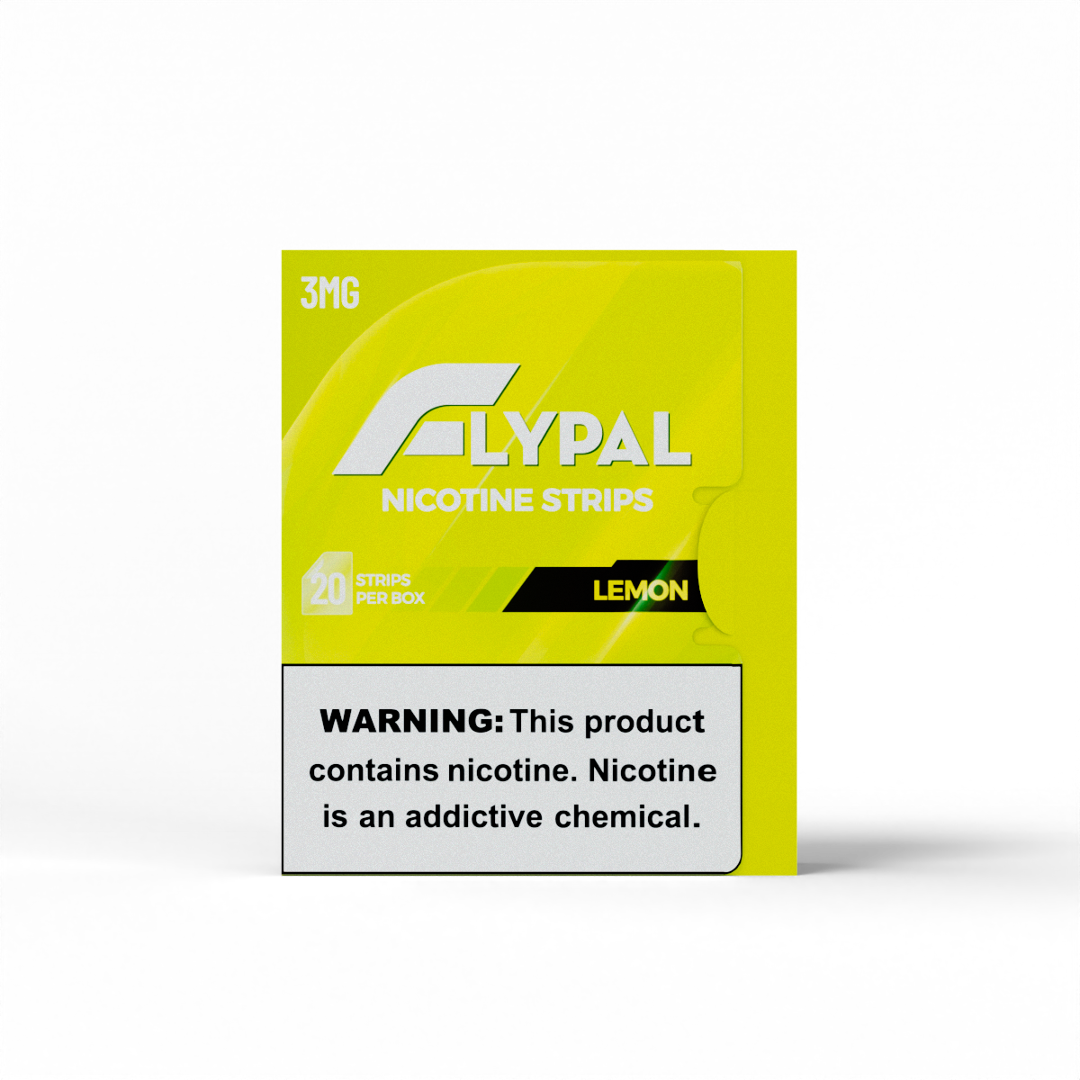 Flypal Nicotine Strips (20ct Boxes) 5pc Display Lemon