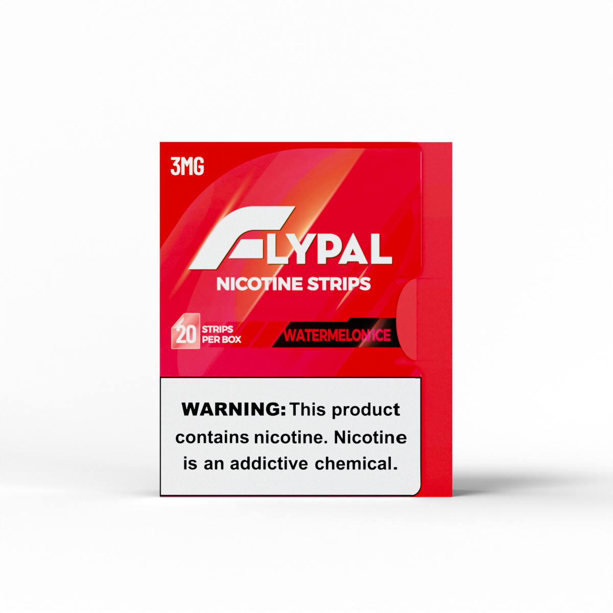 Flypal Nicotine Strips (20ct Boxes) 5pc Display Watermelon Ice