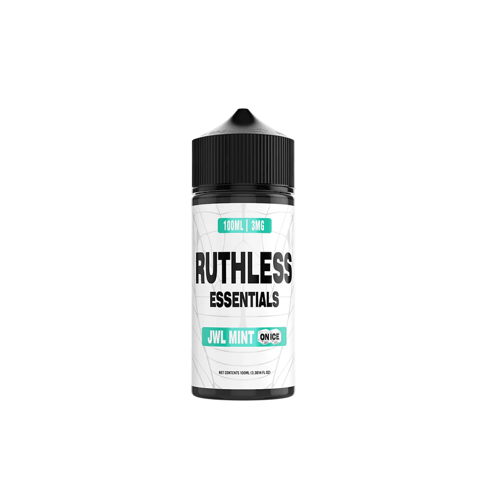 Jwl Mint on Ice Ruthless Essentials 100mL bottle