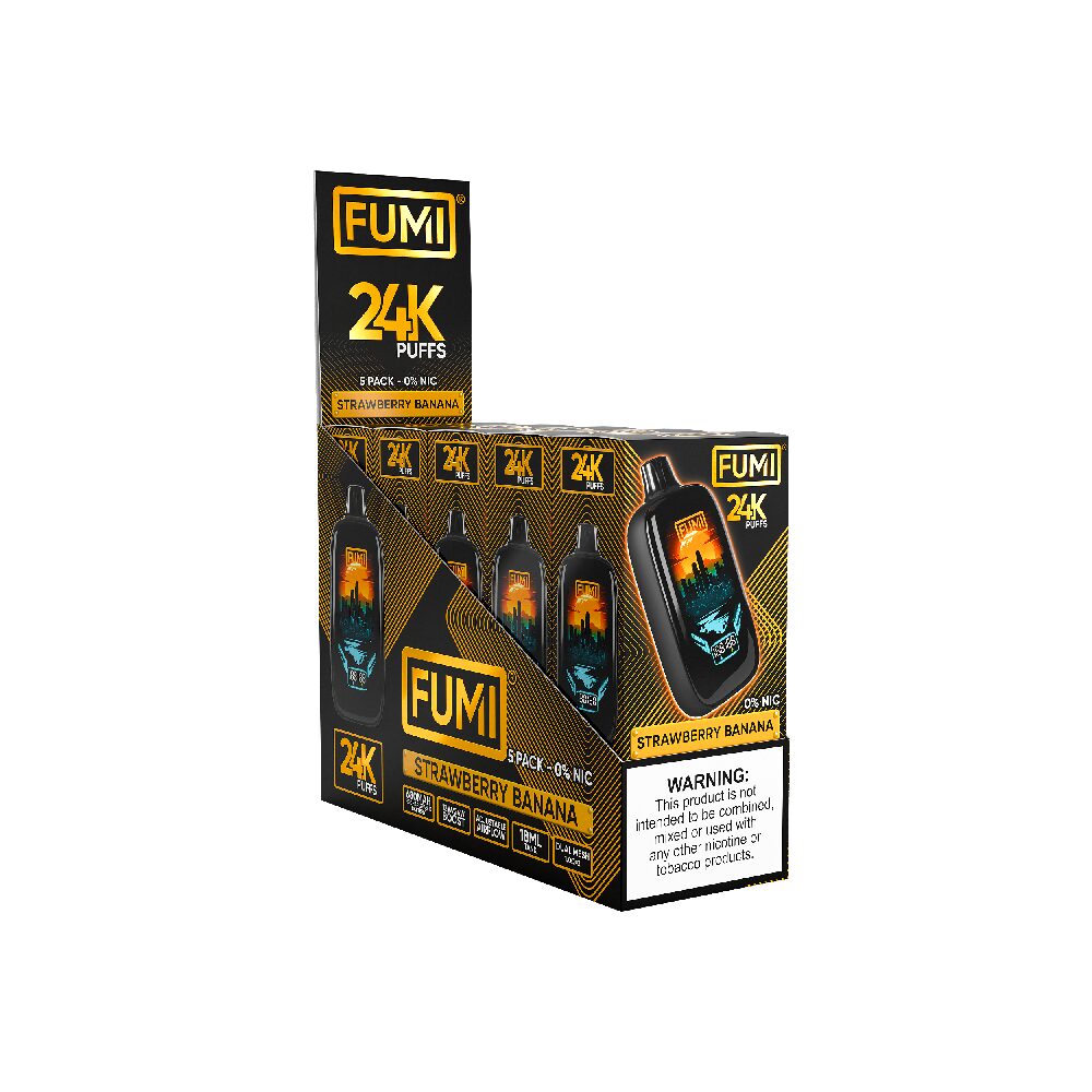Fumi Disposable 20mg Strawberry Banana packaging